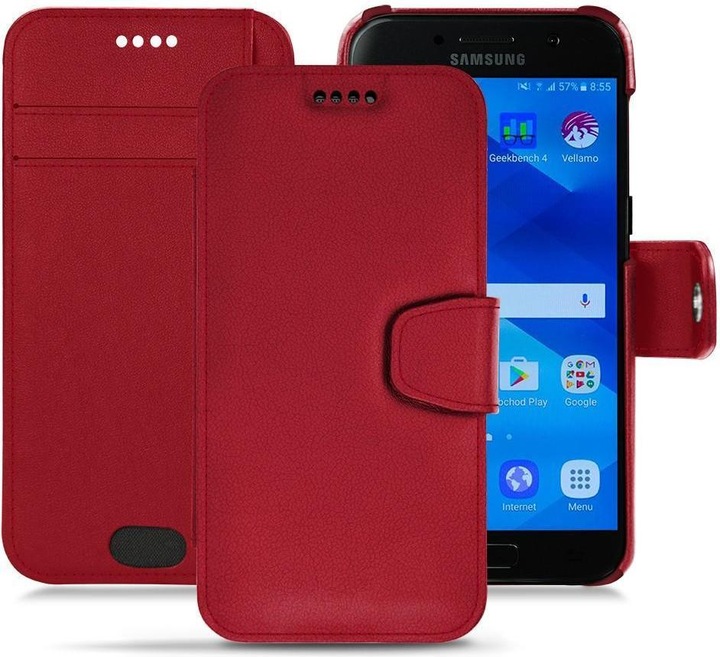 Actual product image Noreve Leather case wallet (Samsung Galaxy A3 (2017))