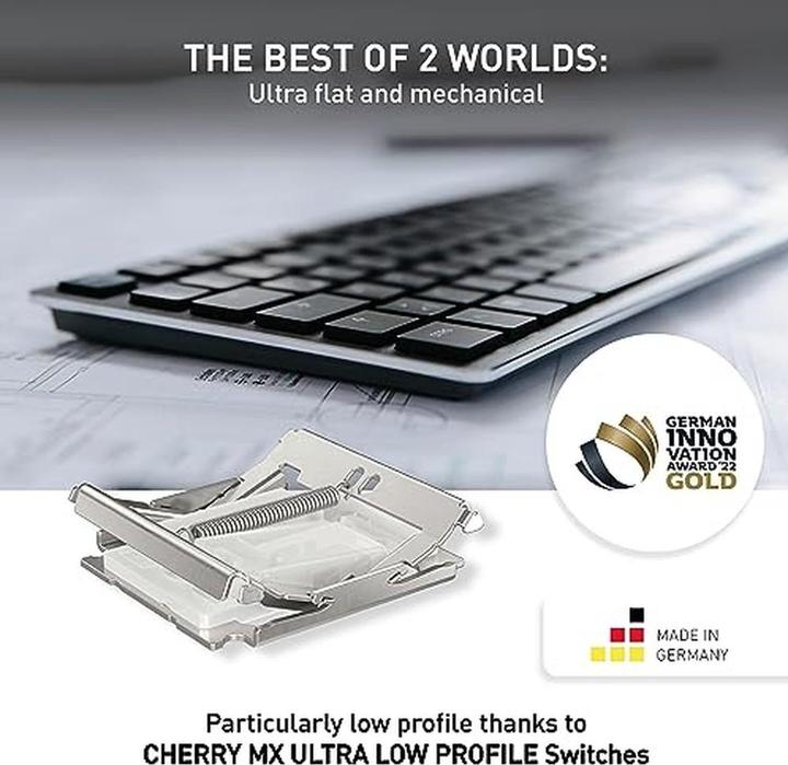 Image du produit CHERRY Kw X Ulp (FR, Sans fil, Filaire)