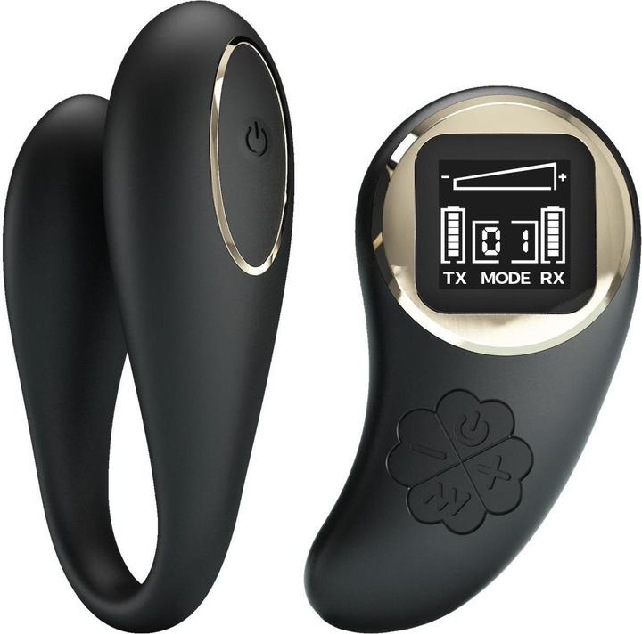 Actual product image Pretty Love Nathan Double Pleasure Vibrator With Remote Control