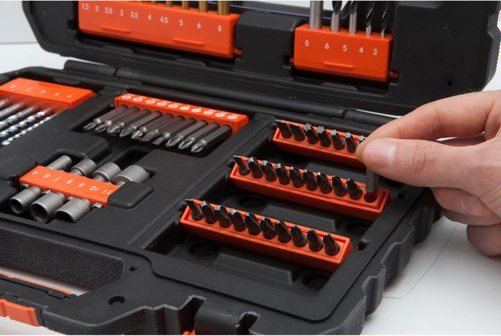Actual product image Black & Decker Screwdriver bit and drill set A7231XJ (8 mm)