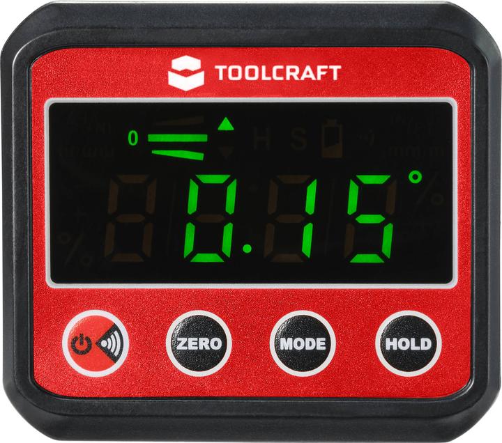 Actual product image Toolcraft Digital protractor