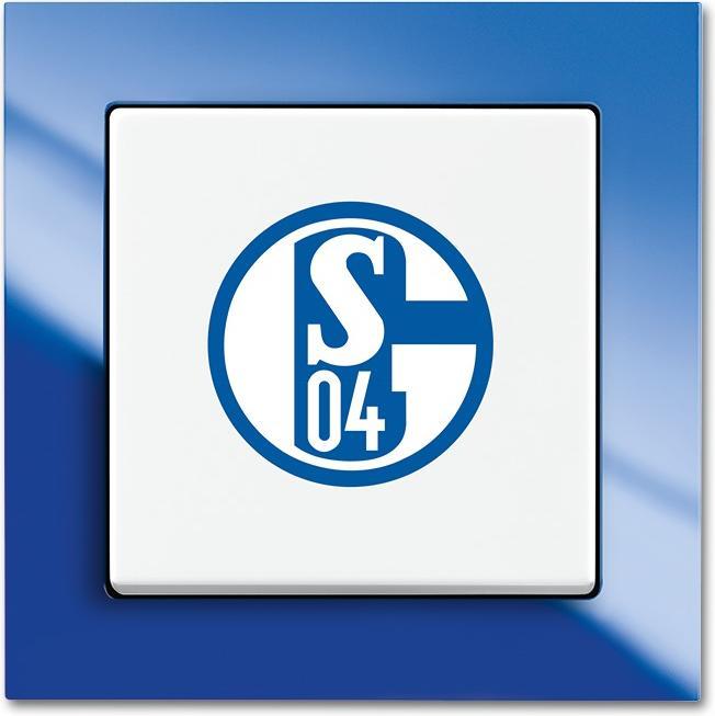Image du produit Busch-Jaeger Insert Interrupteur inverseur Axcent Bleu, Blanc 2000/6 UJ/02 (2000/6 UJ/02)