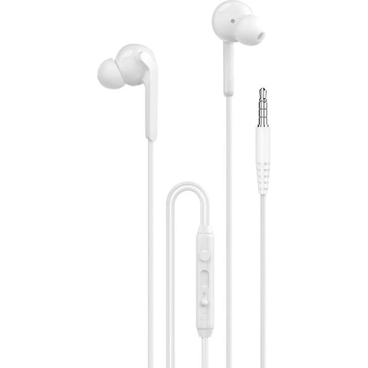 Dudao X3+ Kabelgebundene USB-C In-Ear-Kopfhörer – Weiss (Cablato), Cuffie, Bianco