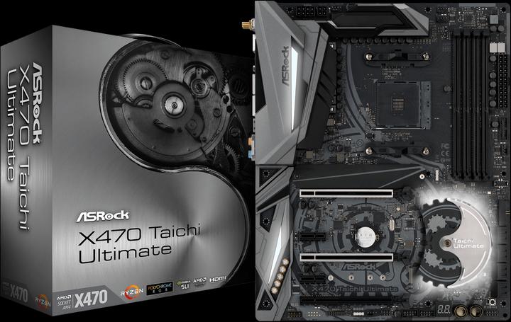 Image du produit AsRock X470 Taichi Ultimate (AM4, AMD X470, ATX)