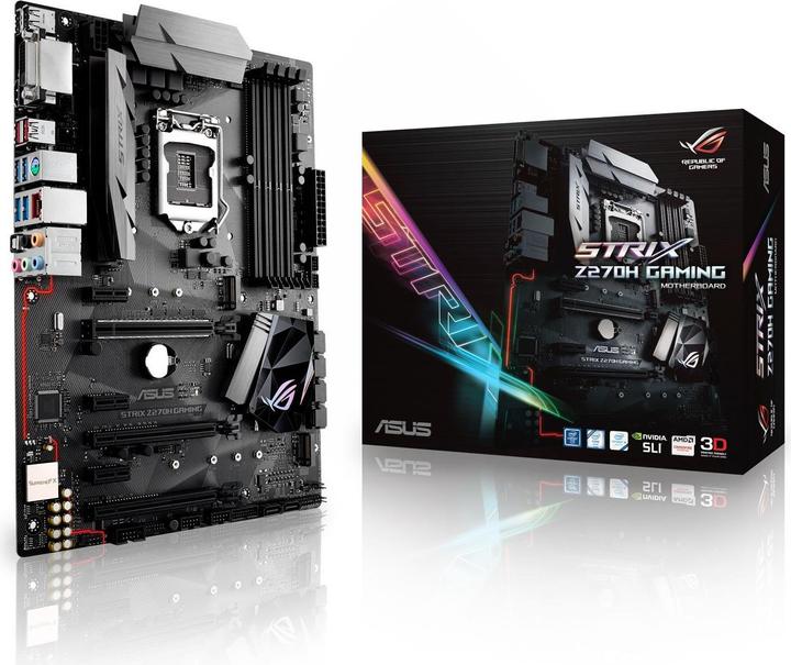 Produktbild ASUS ROG Strix Z270H Gaming (LGA 1151, Intel Z270, ATX)