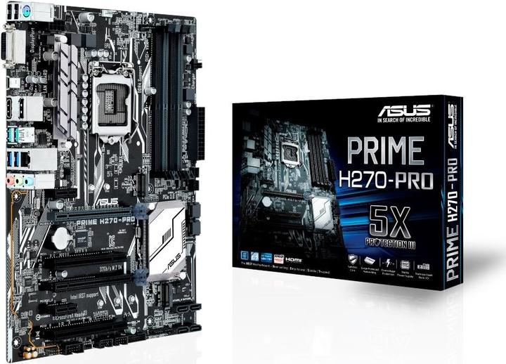 Immagine prodotto ASUS Prime H270-Pro (LGA 1151, Intel H270, ATX)