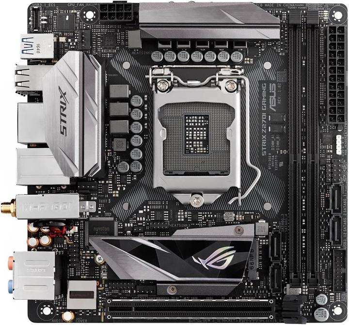 Actual product image ASUS Strix Z270I Gaming (LGA 1151, Intel Z270, Mini-ITX)