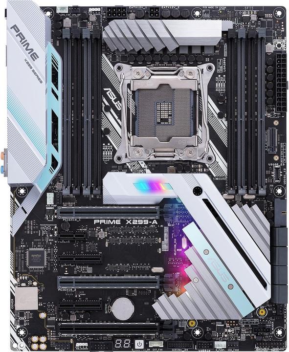 Actual product image ASUS Prime X299-A (LGA 2066, Intel X299, ATX)