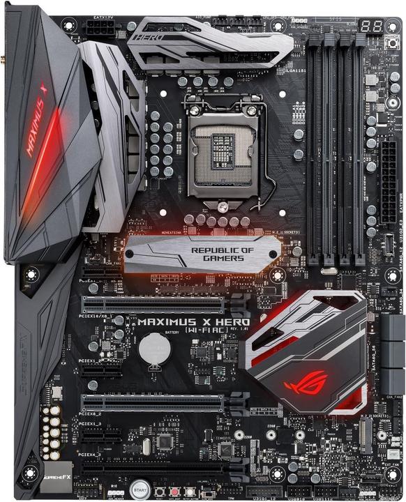 Image du produit ASUS Maximus X Hero (LGA 1151, Intel Z370, ATX)
