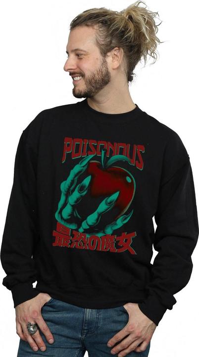 Actual product image Disney Mens Evil Queen Poisonous Sweatshirt (S)