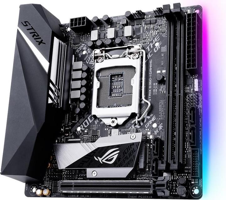 Actual product image ASUS ROG Strix B360-I Gaming (LGA 1151, Intel B360, Mini-ITX)