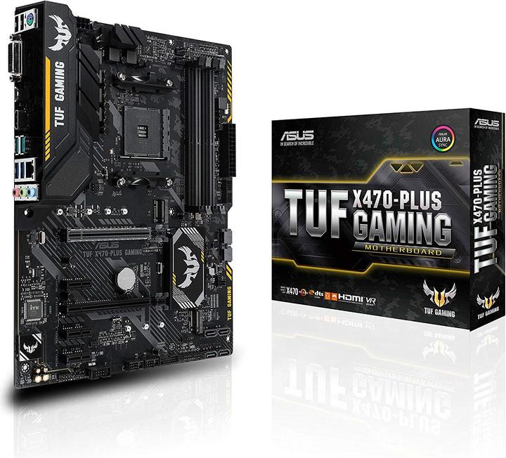 Actual product image ASUS TUF X470-Plus Gaming (AM4, AMD X470, ATX)