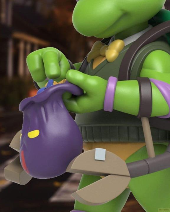 Produktbild Mighty Jaxx Teenage Mutant Ninja Turtles Figur Remixx Donatello Cowa-BOO-nga! Edition 15 cm