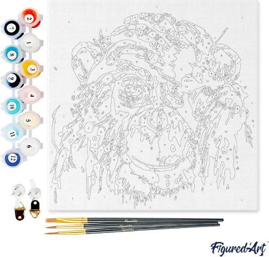 Produktbild Figured'Art Affe Pop Art