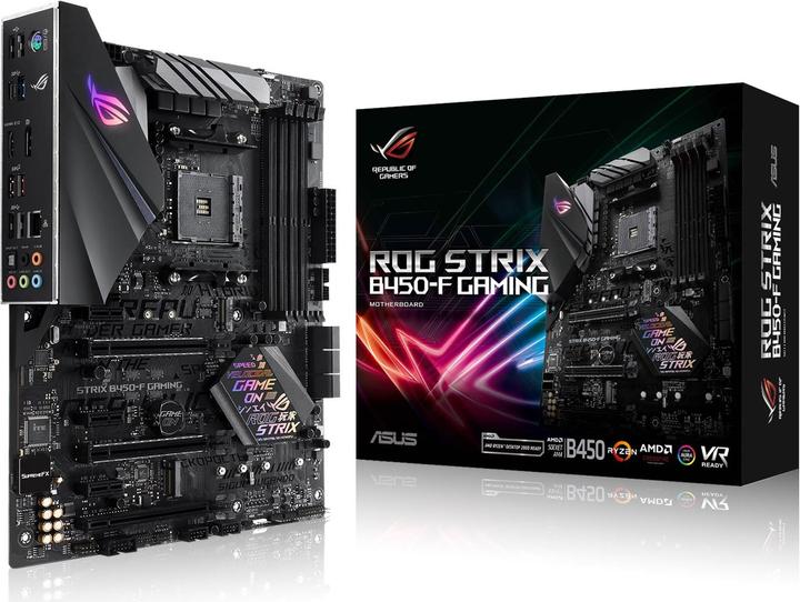 Image du produit ASUS ROG Strix B450-F Jeux (AM4, AMD B450, ATX)