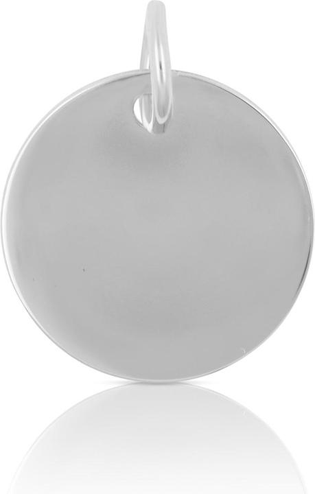 Immagine prodotto Muau Piastra d'incisione rotonda (Oro bianco 750 rotondo 14 mm)