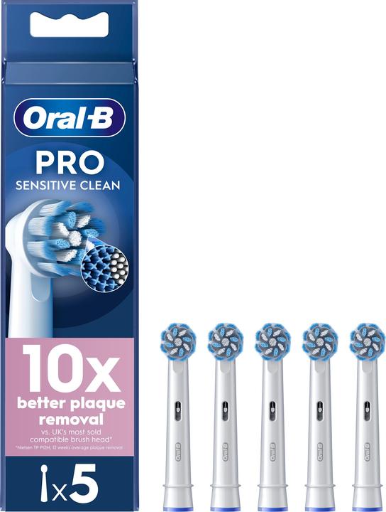 Immagine prodotto Oral-B Oral B - Pro Sensitive Clean Toothbrush Heads - White - 5 Counts (5 x)