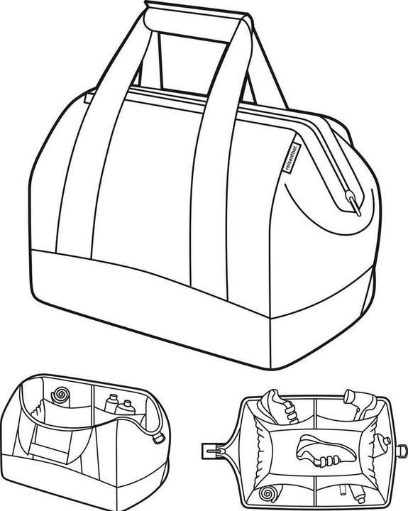Image du produit reisenthel Sac à bandoulière Allrounder L Twist Coffee Beige