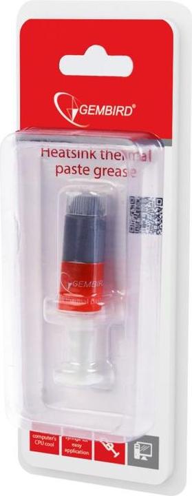 Actual product image Gembird TG-G1.heat-conducting paste /m-K (4.50 W/m K, 1.50 g)