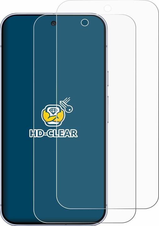 Produktbild BROTECT Schutzfolie für Google Pixel 10 Pro XL Displayschutz Displayschutzfolie Folie Klar Transparent (2 Stk., Google Pixel 10 Pro XL)