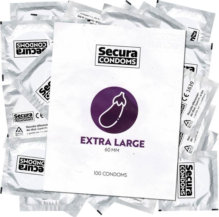 Actual product image Secura Extra Large (100 pcs.)