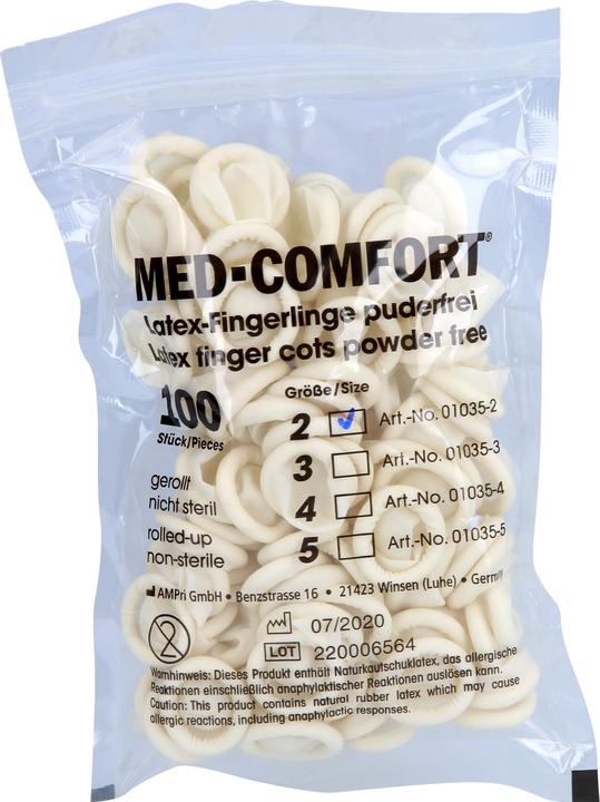Actual product image Dr. Junghans Finger cots (2)