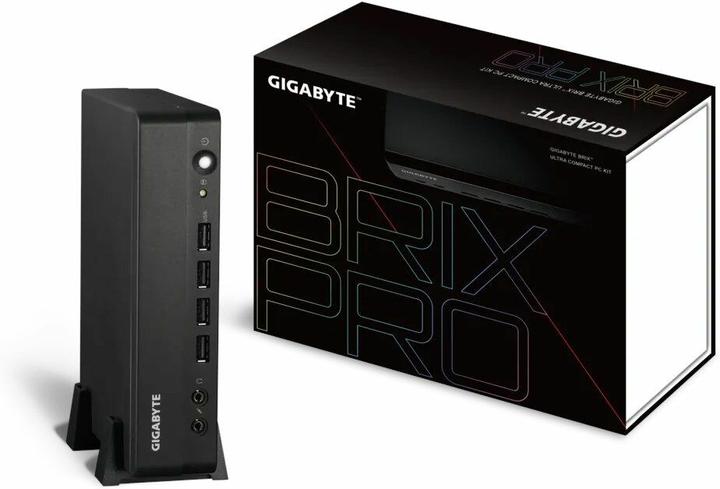 Actual product image Gigabyte BRIX Pro GB-BSRE-1605 (rev. 1.0) (AMD Ryzen Embedded V1605B)