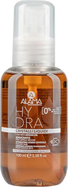 Actual product image Alama Professional Hydra Hydrating Liquid Crystals with Argan Oil for Dry Hair 100ml (100 ml)