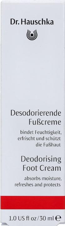 Produktbild Dr. Hauschka Desodorierende Fusscreme Creme (Fussdeodorant & -puder, 30 ml)