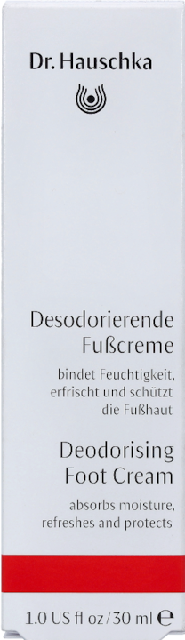 Actual product image Dr. Hauschka Deodorant Foot Cream Cream (Foot deodorant & powder, 30 ml)