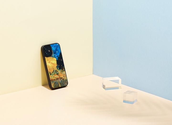 Produktbild Ikins case for Apple iPhone 12 mini cafe terrace juodas (Apple iPhone 12 mini)