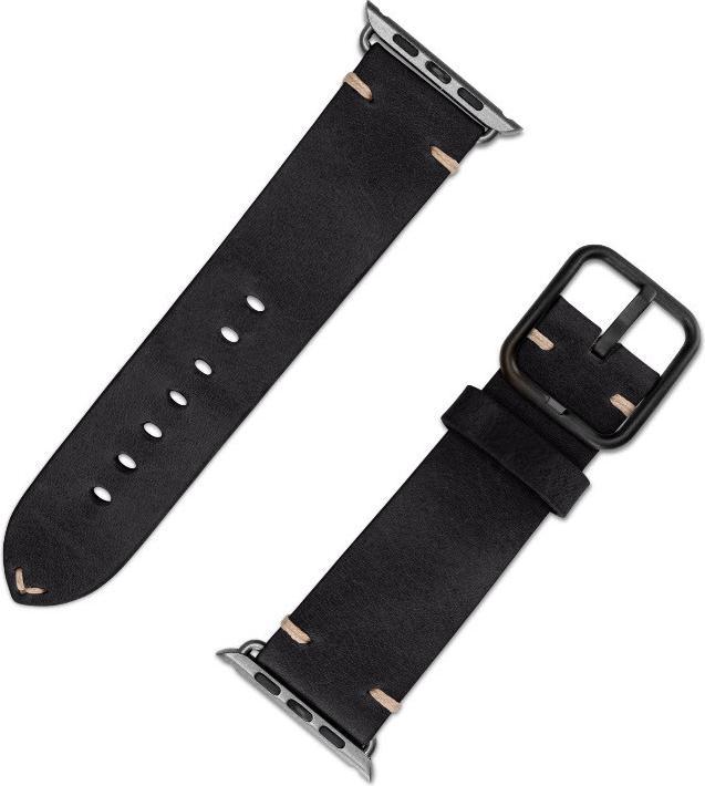 Immagine prodotto JT Berlin Apple Watch 42 / 44mm - Alex Vintage nero (44 mm, 42 mm, Vera pelle)