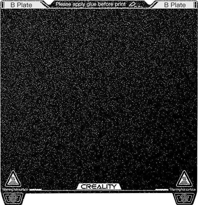 Actual product image Creality Ender-3 V3 Ke Pei Printing Platform Kit (Accessories, Replacement parts)