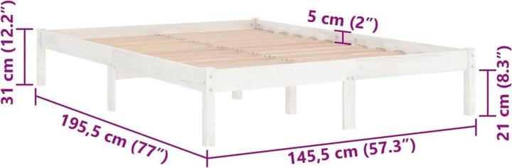 Actual product image vidaXL Gill (100 x 220 cm)