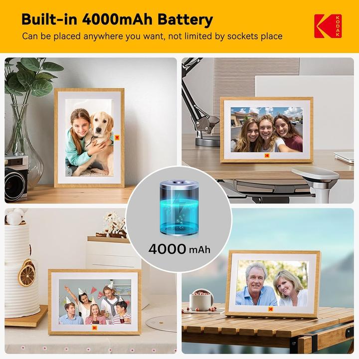 Actual product image Kodak Touch Digital Photo Frame (10.10", 1280 x 800 pixels)