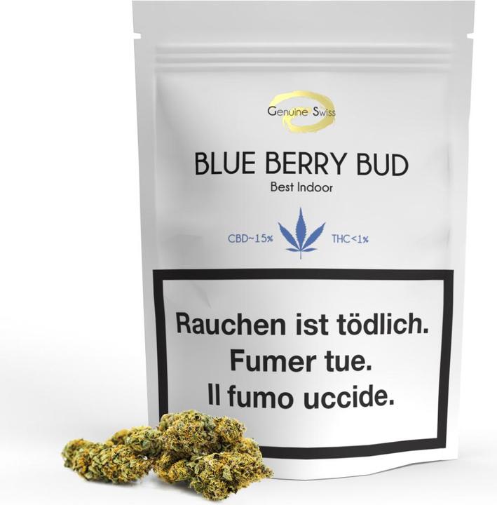 Genuine Swiss Blue Berry Bud Minibuds (10 g, Indoor)