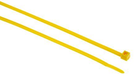 Actual product image HellermannTyton Cable Tie Kit Vb80 Yellow (Plastic cable ties, 390 mm, 100 pcs.)