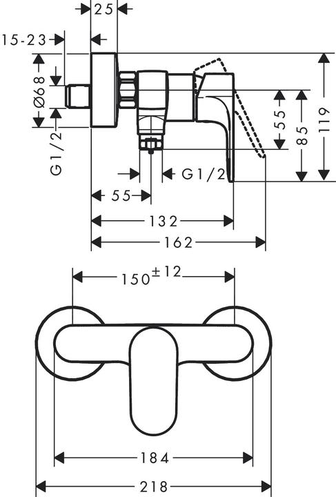 Produktbild hansgrohe 72640670