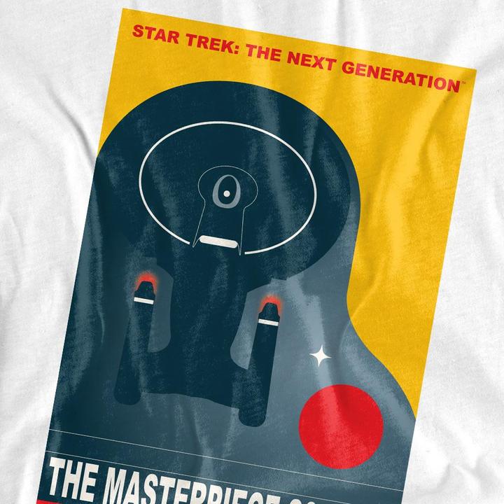 Actual product image Mens The Next Generation Season 5 Episode 13 T-Shirt (4XL)