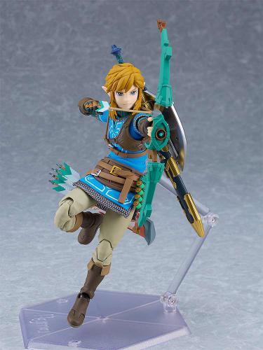 Produktbild Good Smile Company The Legend of Zelda Tears of the Kingdom Figma Actionfigur Link Tears of the Kingdom Ver. DX Edition