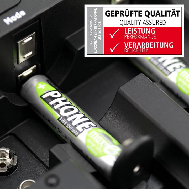 Image du produit Ansmann Pile micro (AAA) NiMH DECT maxi NiMH DECT (2 pcs, AAA, 550 mAh)