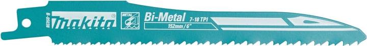 Produktbild Makita Bi-Metall Säbelsägeblatt / 7 18 TPI, 5 Stück für Metall, Holz