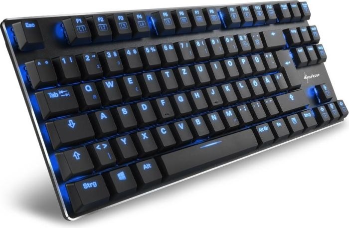 Sharkoon PureWriter TKL (DE, Kabelgebunden)