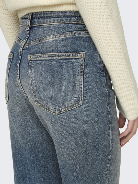 Produktbild Only ONLJUICY Hohe Taille Weiter Beinschnitt Jeans Jeans mit weitem Bein (27)