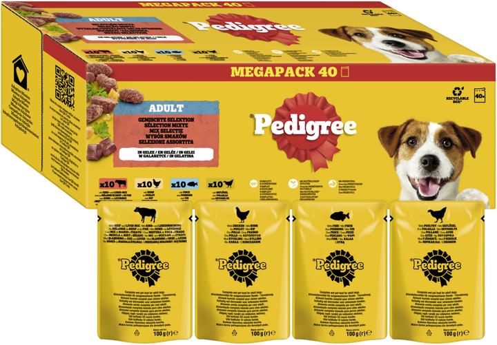 Immagine prodotto Pedigree Borsa in gelatina (Adulto, 40 pz., 4000 g)