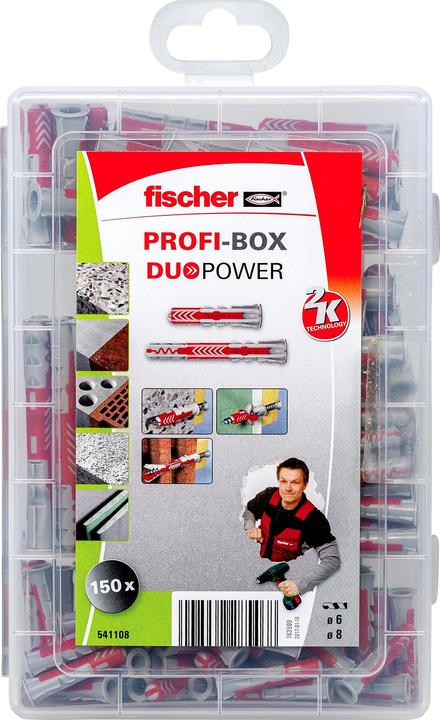 Productafbeelding Fischer Masterdoos DUOPOWER 60x6/8, 12x10 elk (150 Pcs.)