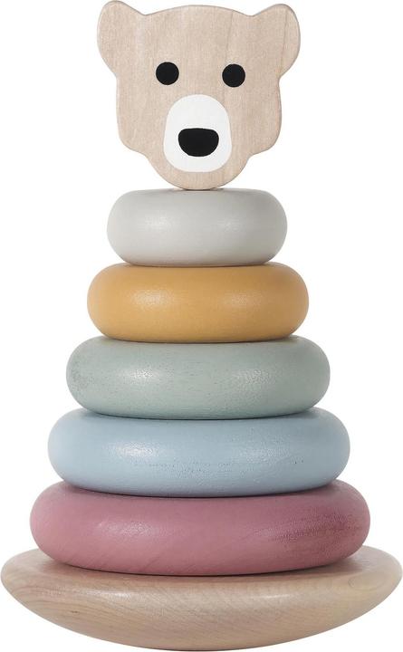 Actual product image Kindsgut Stacking Toy Tower Bear