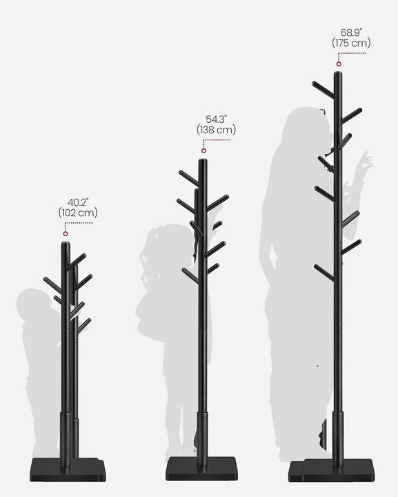 Actual product image Vasagle Coat rack