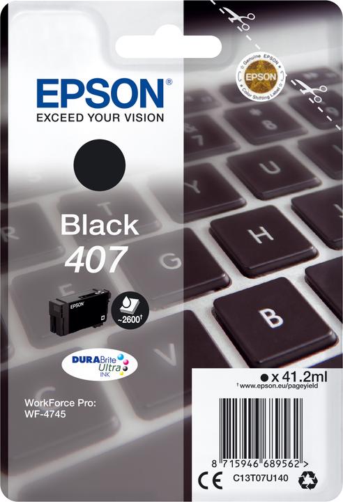 Produktbild Epson 407 (BK)