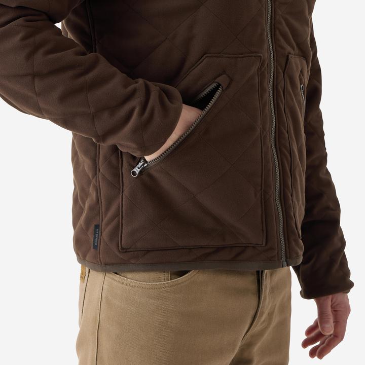 Immagine prodotto Solognac Jacke 500 wattiert geräuscharm braun (S)